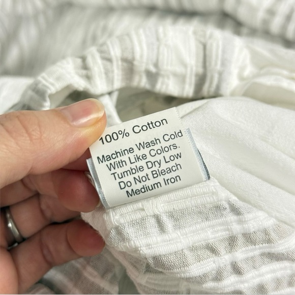 INUP Striped Textured Duvet Cover Sz Queen - Picture 4 of 8